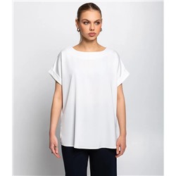 Блуза #ОКТ035001-1, молочный