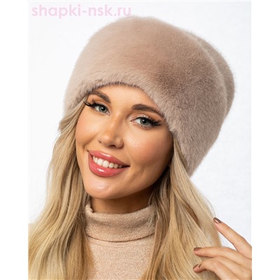 Дорис Шапка женская экомех норка (56-58)