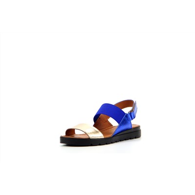 Босоножки ED'ART 2021.115'bl.gold/blue R