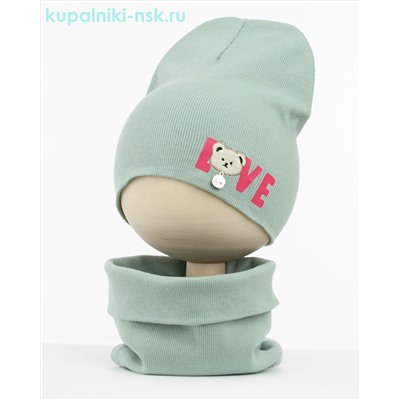 02-23-LT Комплект (колпак+снуд) (50-52)