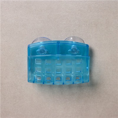 Мыльница настенная на присосках Bath Collection, 9.5×5×6 см, МИКС