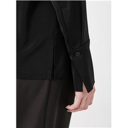 Блузка чёрная с чокером