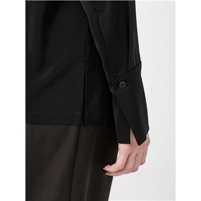 Блузка чёрная с чокером