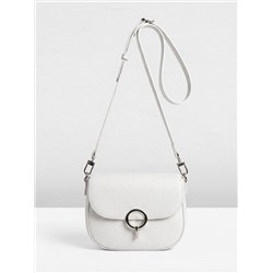 Женская кожаная сумка Richet 3292LN 613 Белый