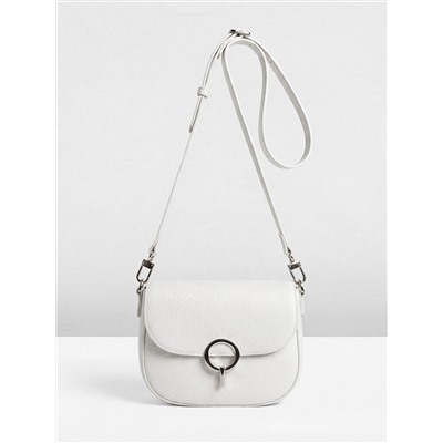 Женская кожаная сумка Richet 3292LN 613 Белый
