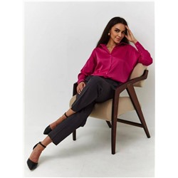 Блузка атласная