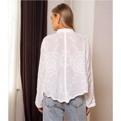 Блуза #КТ809 (5), белый