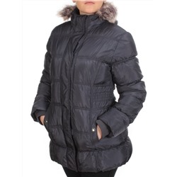 B-52 DARK GRAY Куртка зимняя женская NO NAME (150 гр. холлофайбер)
