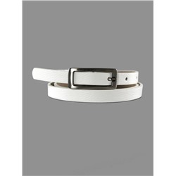 Женский ремень Ж15 Chrome KSL-A-8 рамка белый Ж15141-0010