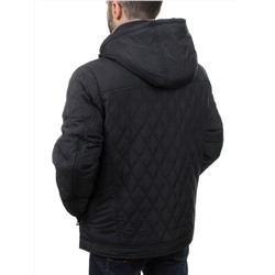 M607-3 INK BLUE/BEIGE FUR Куртка мужская зимняя (150 гр. холлофайбер)