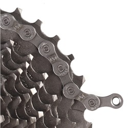Велосипедная цепь SUMC 9 speed S9000GY 1/2"x11/128" ГОСТ 30442-97 ISO 9633/уп 50/