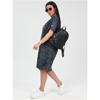 Монифа - туника антрацитовый