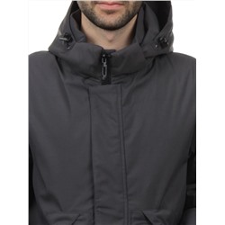 2180 DK. GRAY Куртка мужская зимняя облегченная (130 гр. холлофайбер)