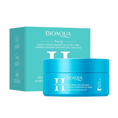 Гидрогелевые патчи с Гиалуроновой кислотой и Коллагеном Biaoqua, 60 шт.