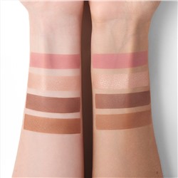 Палетка для лица 4YOU хайлайтер + румяна + бронзер + скульптор 4YOU С307  Зимняя сказка