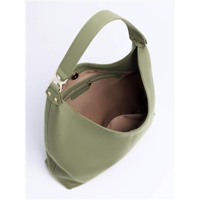 Женская кожаная сумка Richet 3272LG 978 Зеленый