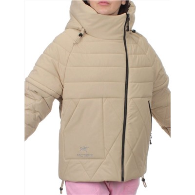 270 BEIGE Куртка зимняя облегченная женская (верблюжья шерсть)