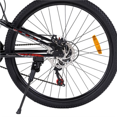 Велосипед 26" рама 18" 21sp KRYPTON PHANTOM чёрный dark fire red