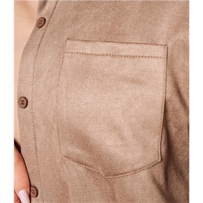 Рубашка #КТ1320, капучино