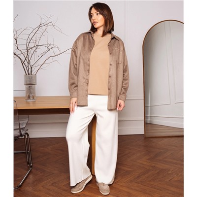 Рубашка #КТ1320, капучино