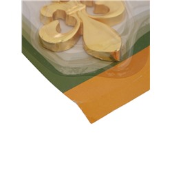 УЦЕНКА Крючок однорожковый для штор CAPPIO KC113, цвет золото, 2 шт.