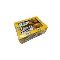 Нежные хрустящие вафли со вкусом карамели от Sando Chocolate Wafers 3.5g x 12 pcs Sando Butter Caramel Wafers 3.5 гр x 12 шт