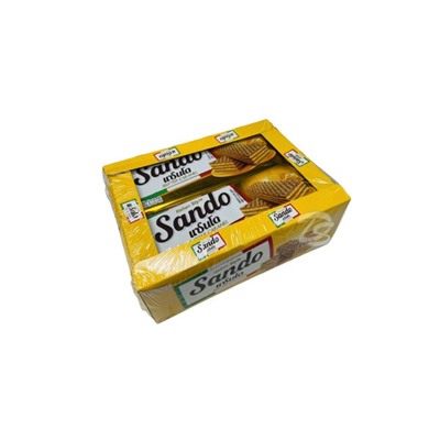 Нежные хрустящие вафли со вкусом карамели от Sando Chocolate Wafers 3.5g x 12 pcs Sando Butter Caramel Wafers 3.5 гр x 12 шт