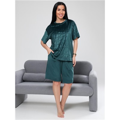 Чиэра-Жаккард - костюм изумруд