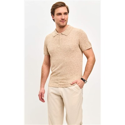 Футболка лен F111-07LN l.beige
