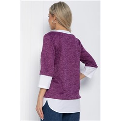 Джемпер Нежный акцент (сиреневый) Б12616-4