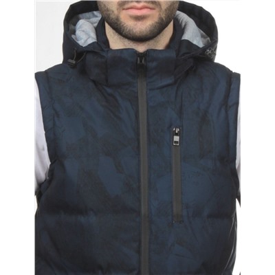 2121 DK. BLUE Жилет мужской (100 гр. синтепон)