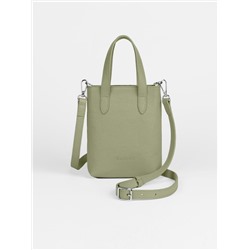 Женская кожаная сумка Richet 3261LN 978 Зеленый