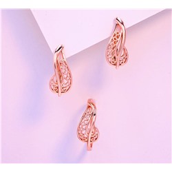 Набор: Кольцо и Серьги бижутерия