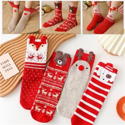 Носочки новогодние 1 пара (Размер 36-39)