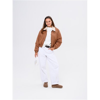 Босоногие ботинки  ED'ART 208.NATA'br.Серо-коричневая замша