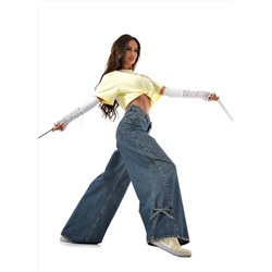 Женские джинсы широкие CRACPOT