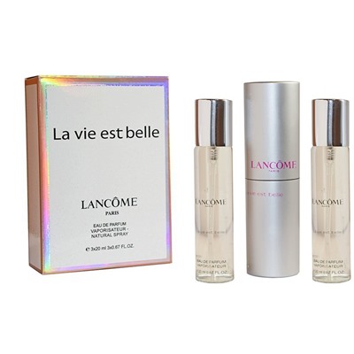Набор духов 3х20мл Lancome La Vie Est Belle Edt