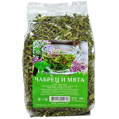Мята и чабрец 100гр