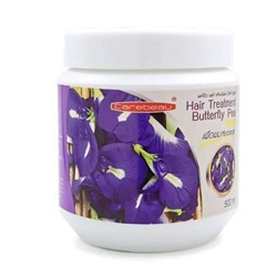 Маска для волос с анчаном Carebeau Hair Treatment Butterfly Pea 500 мл