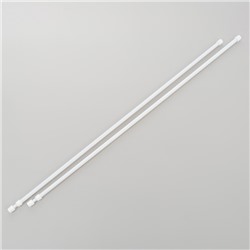 Карнизы универсальные, 2 шт., 60-95 см, белые