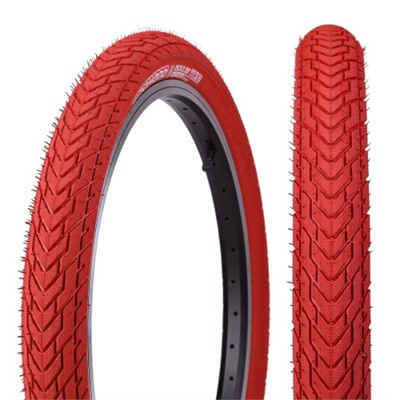 Покрышка для велосипеда KRYPTON BMX WOOHOOO DARK RED 20X2.35  30TPI