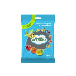 Конфеты желейные «Золотая стрекоза», 180 г