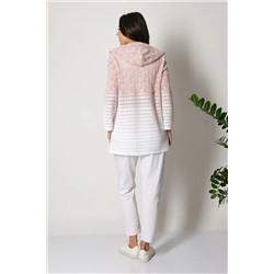 Кардиган Д 2514/пудровый