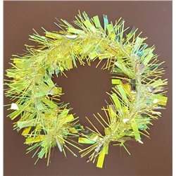 Ободок на голову с мишурой, жёлтый, арт.060.024