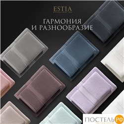 ESTIA МАРТОС экрю/беж К-т полотенец 50х80-2/50х80-2, 100% хлопок, 500 г/м2