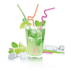 Трубочки myDRINK, с удлиненным сгибом, 40 шт Tescoma