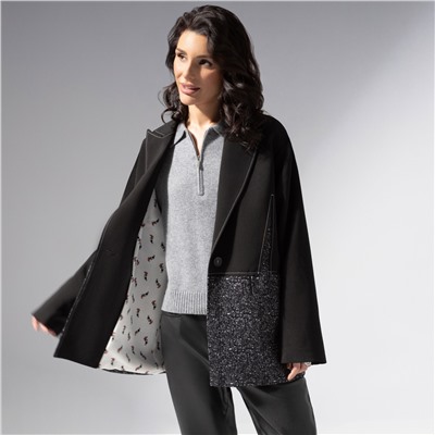 Жакет на подкладе с подплечниками, Решительный ход (оригинал)