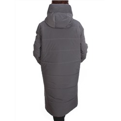 9069 DARK GRAY Пальто зимнее женское CORUSKY  (верблюжья шерсть)