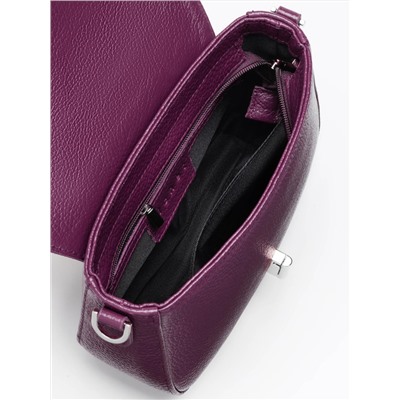 Женская кожаная сумка Richet 3292LN 603 Фиолетовый