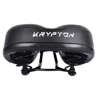 Седло велосипедное комфортное KRYPTON KRPT-133-2A, размер: 275x230 /уп 20/